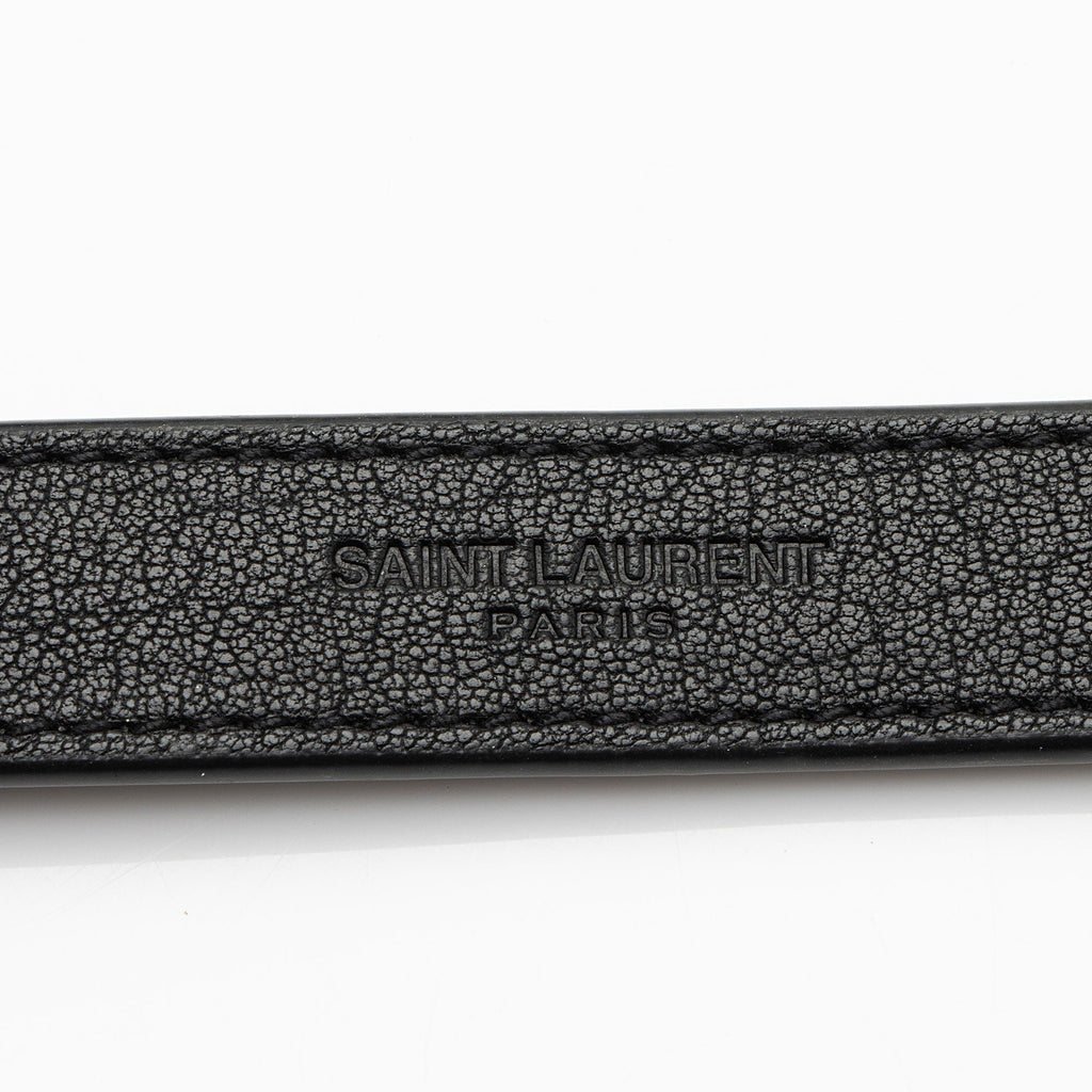 Saint Laurent Matelasse Calfskin Monogram College Medium Shoulder Bag (SHF-MMt0qg)