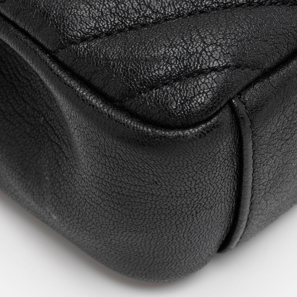 Saint Laurent Matelasse Calfskin Monogram College Medium Shoulder Bag (SHF-1hq9qs)