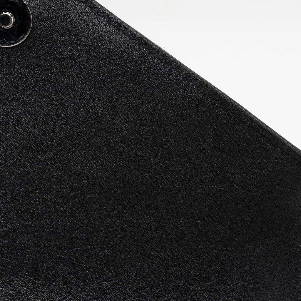 Saint Laurent Matelasse Calfskin Monogram College Medium Shoulder Bag (SHF-1hq9qs)