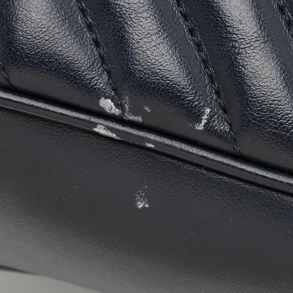 Saint Laurent Matelasse Calfskin Monogram Lou Camera Bag (SHF-aY71qS)