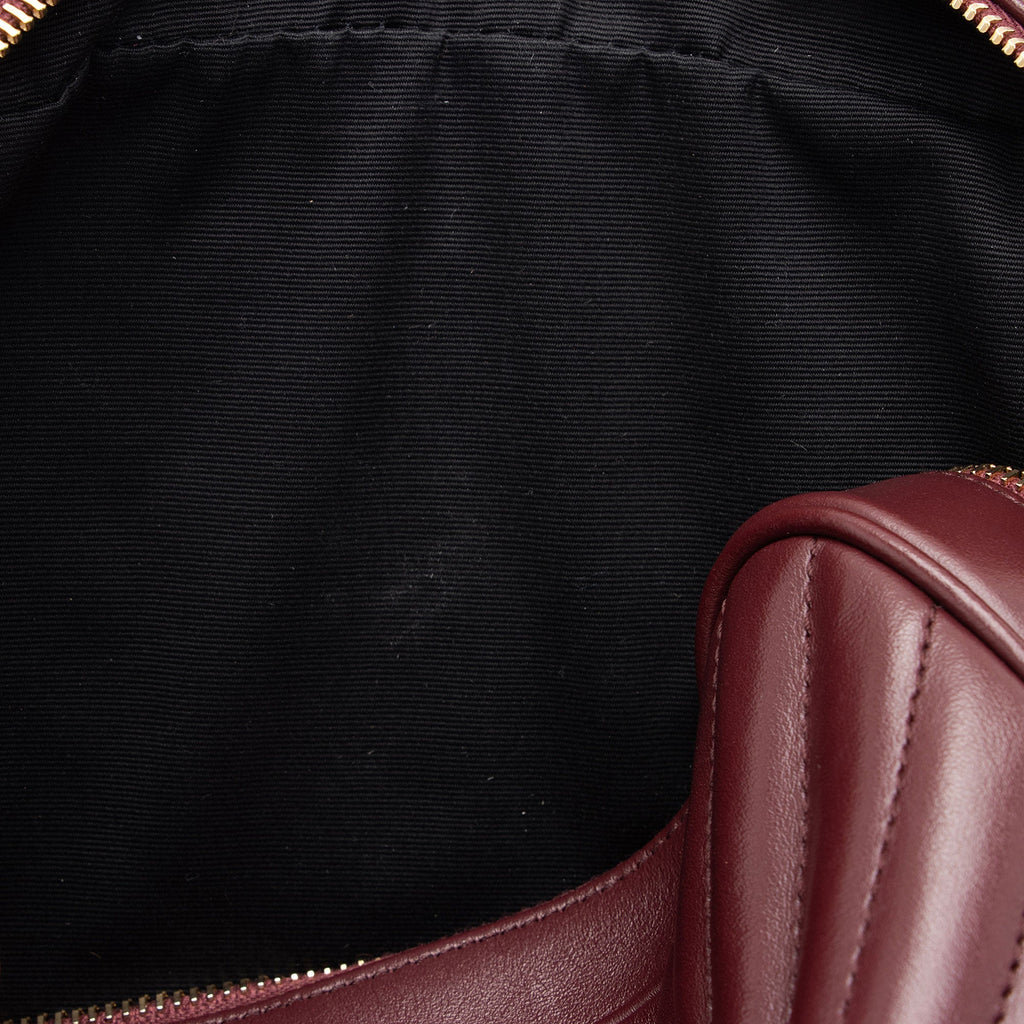 Saint Laurent Matelasse Calfskin Monogram Lou Camera Bag (SHF-sQ3XgD)