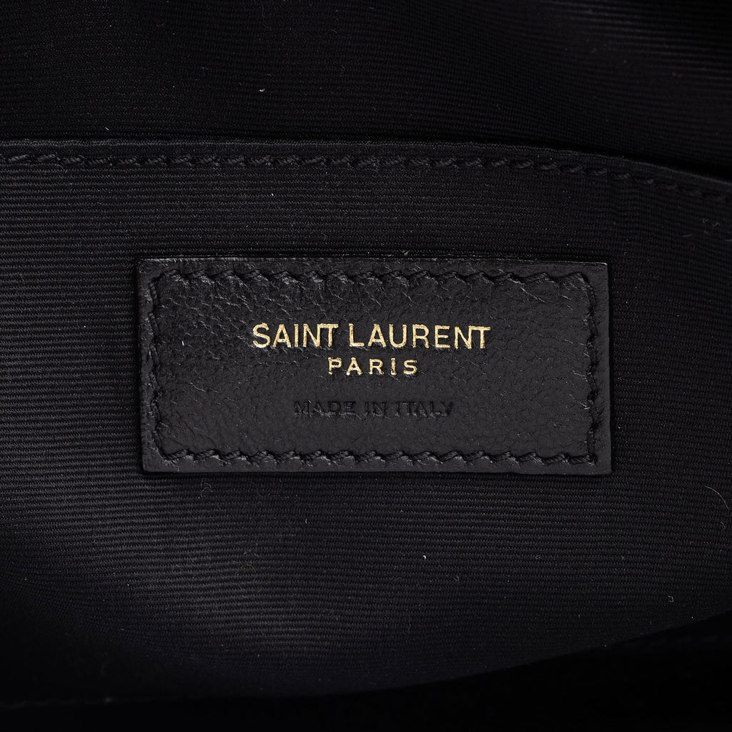 Saint Laurent Matelasse Calfskin Monogram Lou Camera Bag (SHF-sQ3XgD)