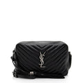 Saint Laurent Matelasse Calfskin Monogram Lou Camera Bag (SHF-017geY)