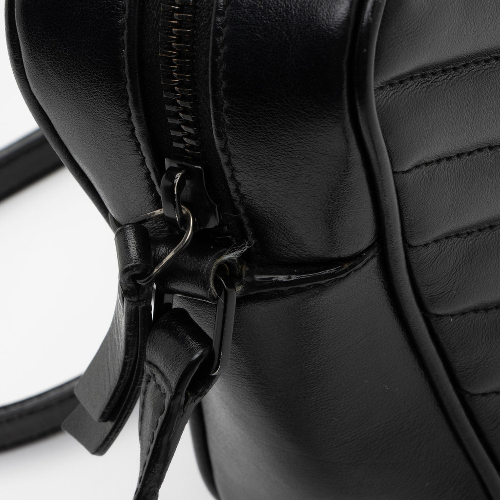 Saint Laurent Matelasse Calfskin Monogram Lou Camera Bag (SHF-maESsA)