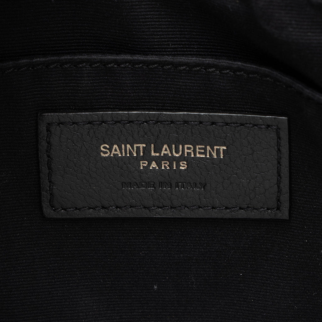 Saint Laurent Matelasse Calfskin Monogram Lou Camera Bag (SHF-maESsA)