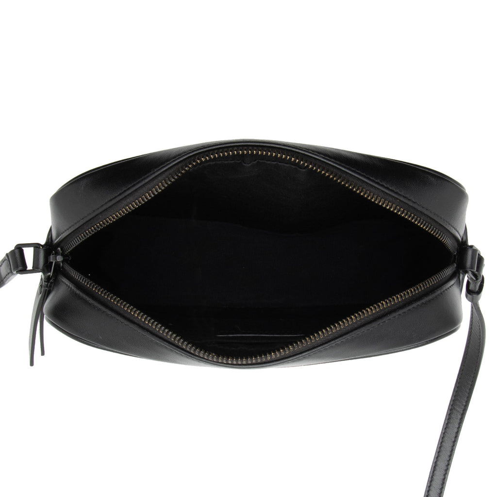 Saint Laurent Matelasse Calfskin Monogram Lou Camera Bag (SHF-pLUzLE)