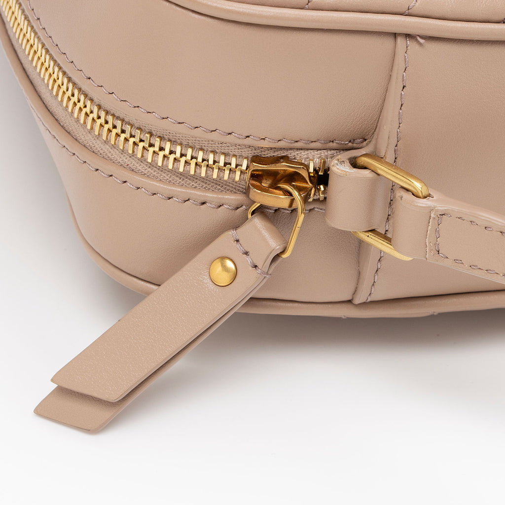 Saint Laurent Matelasse Calfskin Monogram Lou Camera Bag (SHF-X8DDNR)