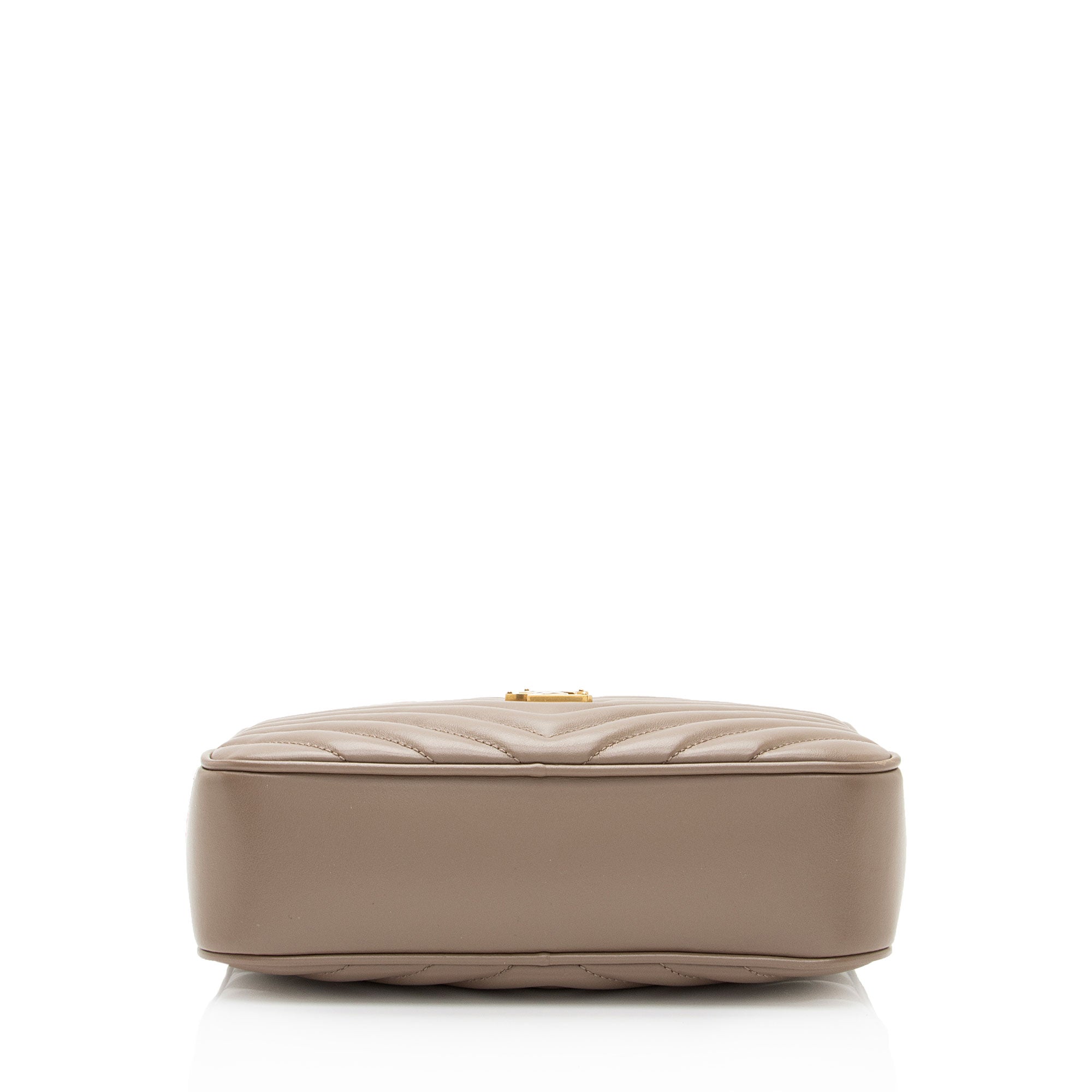 Saint Laurent Matelasse Calfskin Monogram Lou Camera Bag (SHF-agSbTg)