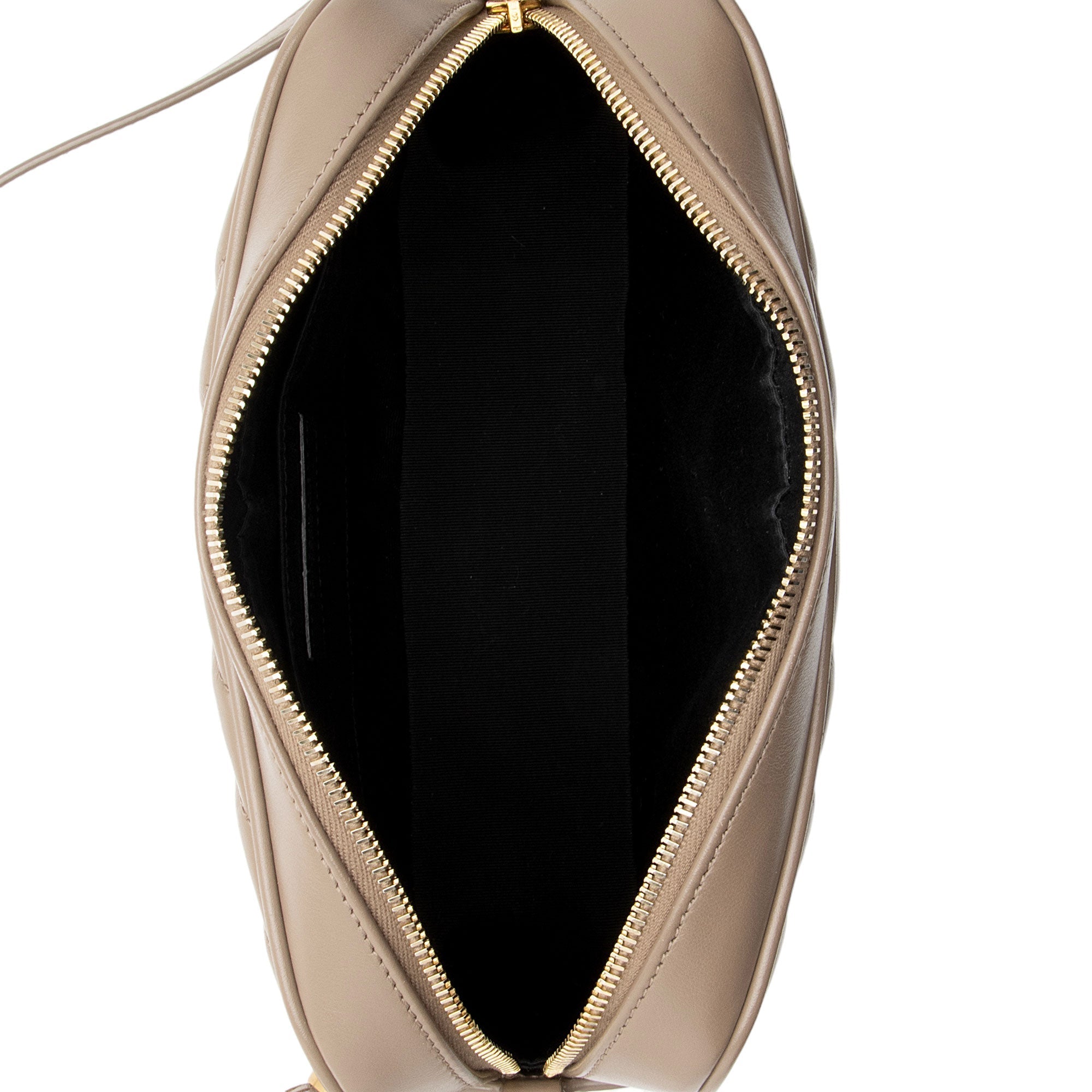Saint Laurent Matelasse Calfskin Monogram Lou Camera Bag (SHF-agSbTg)