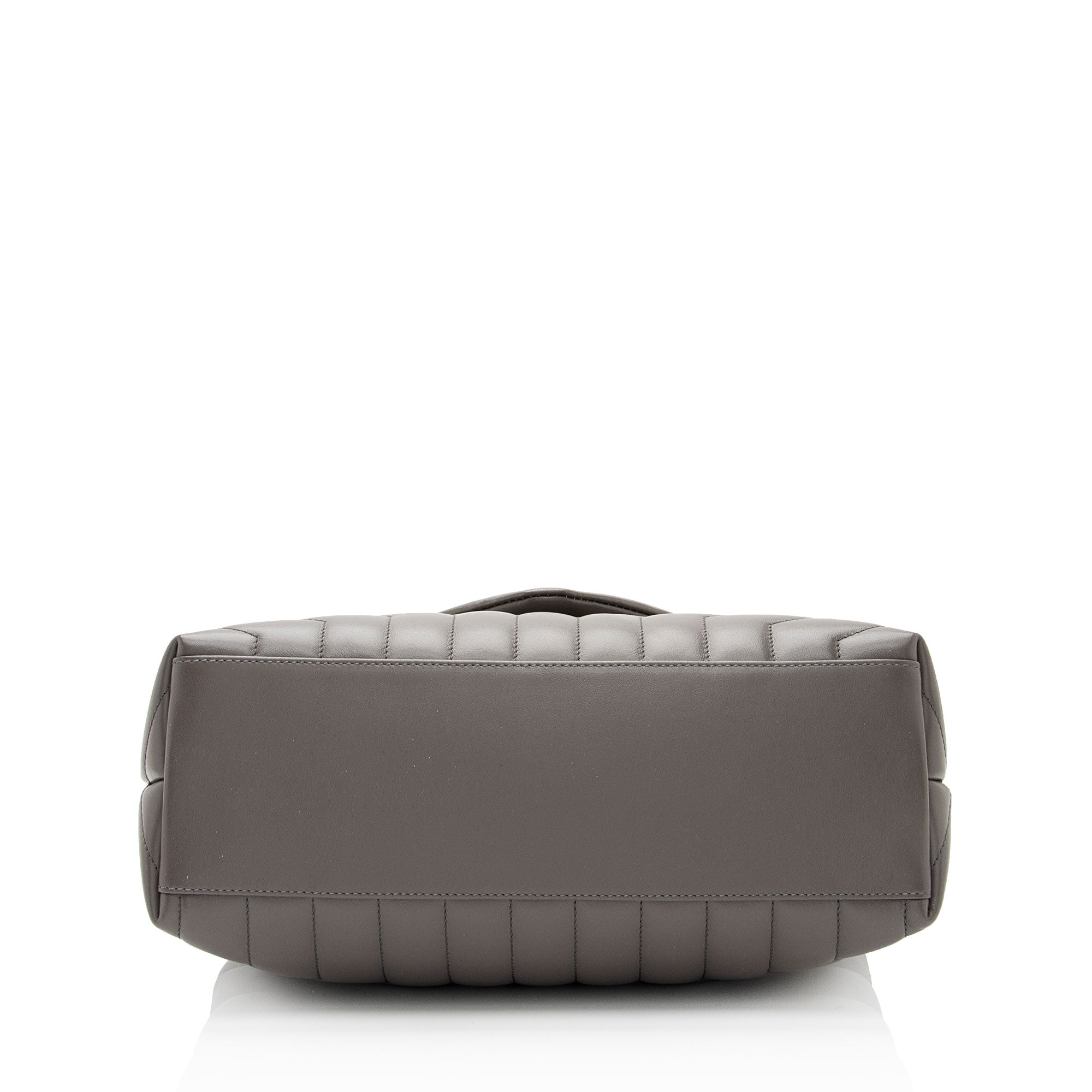 Saint Laurent Matelasse Calfskin Monogram LouLou Chain Medium Shoulder Bag (SHF-19W4rm)