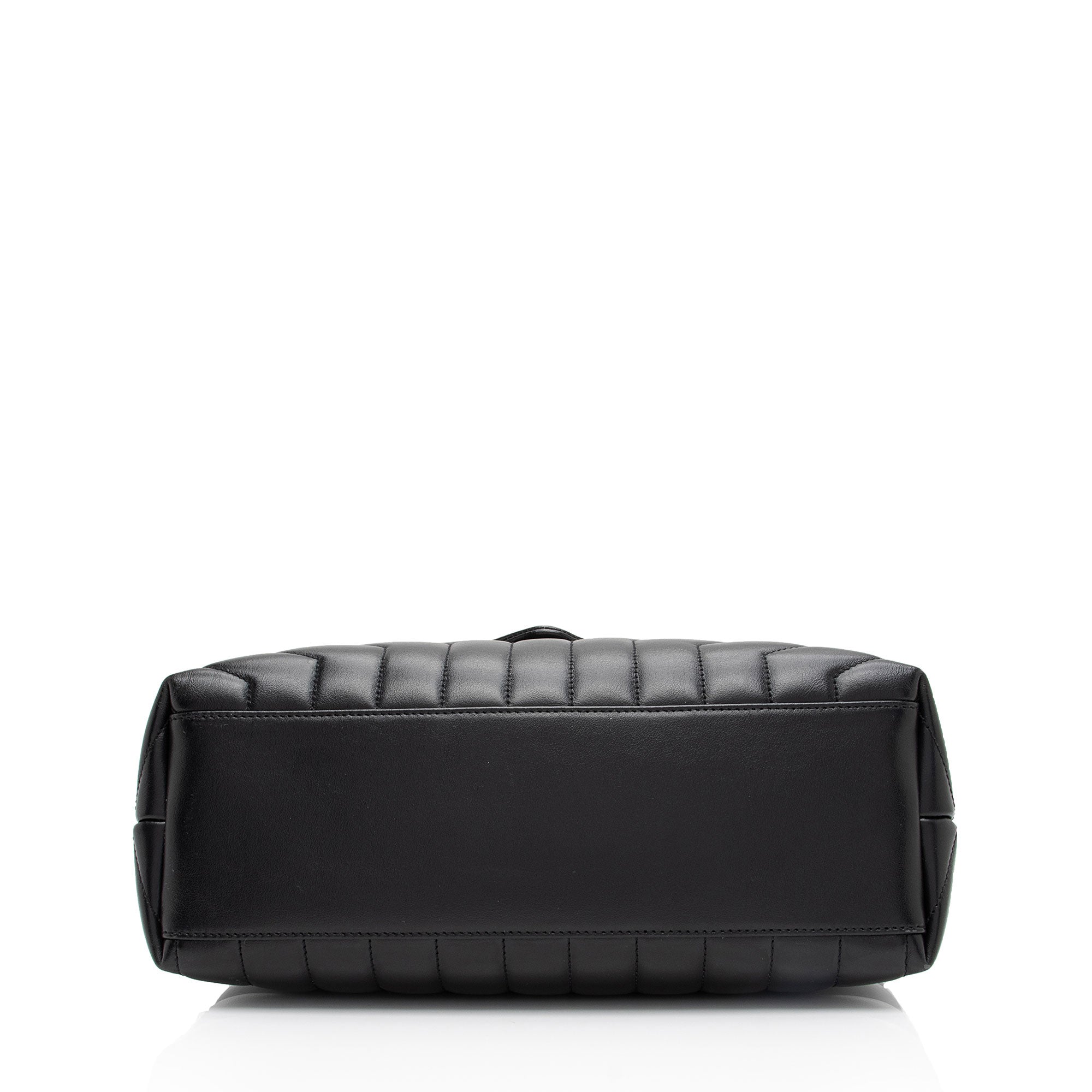 Saint Laurent Matelasse Calfskin Monogram LouLou Chain Medium Shoulder Bag (SHF-sPEp1X)