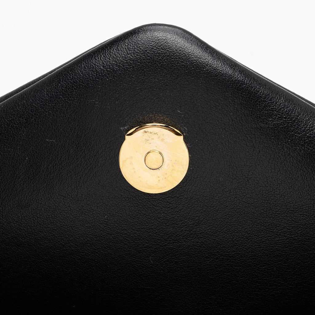 Saint Laurent Matelasse Calfskin Monogram LouLou Chain Medium Shoulder Bag (SHF-sPEp1X)