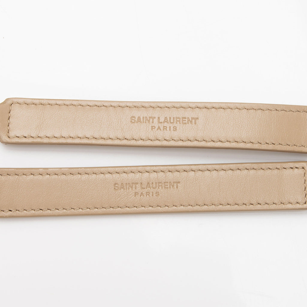 Saint Laurent Matelasse Calfskin Monogram LouLou Chain Medium Shoulder Bag (SHF-pCCeab)
