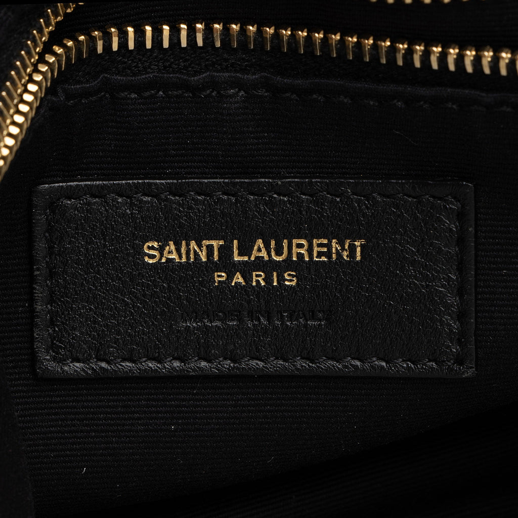 Saint Laurent Matelasse Calfskin Monogram LouLou Chain Medium Shoulder Bag (SHF-pCCeab)