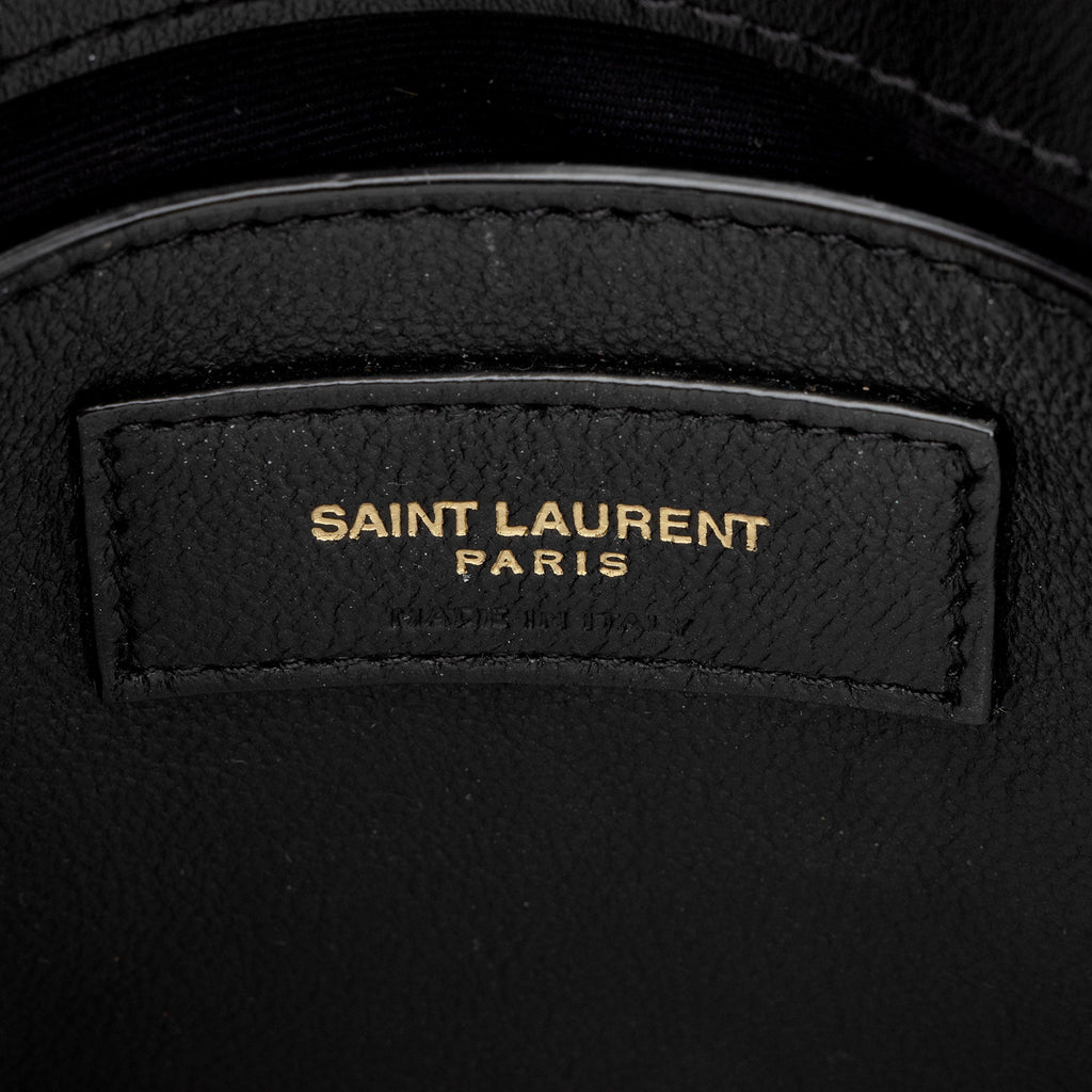 Saint Laurent Matelasse Calfskin Monogram LouLou Chain Small Crossbody Bag (SHF-8o8aXB)