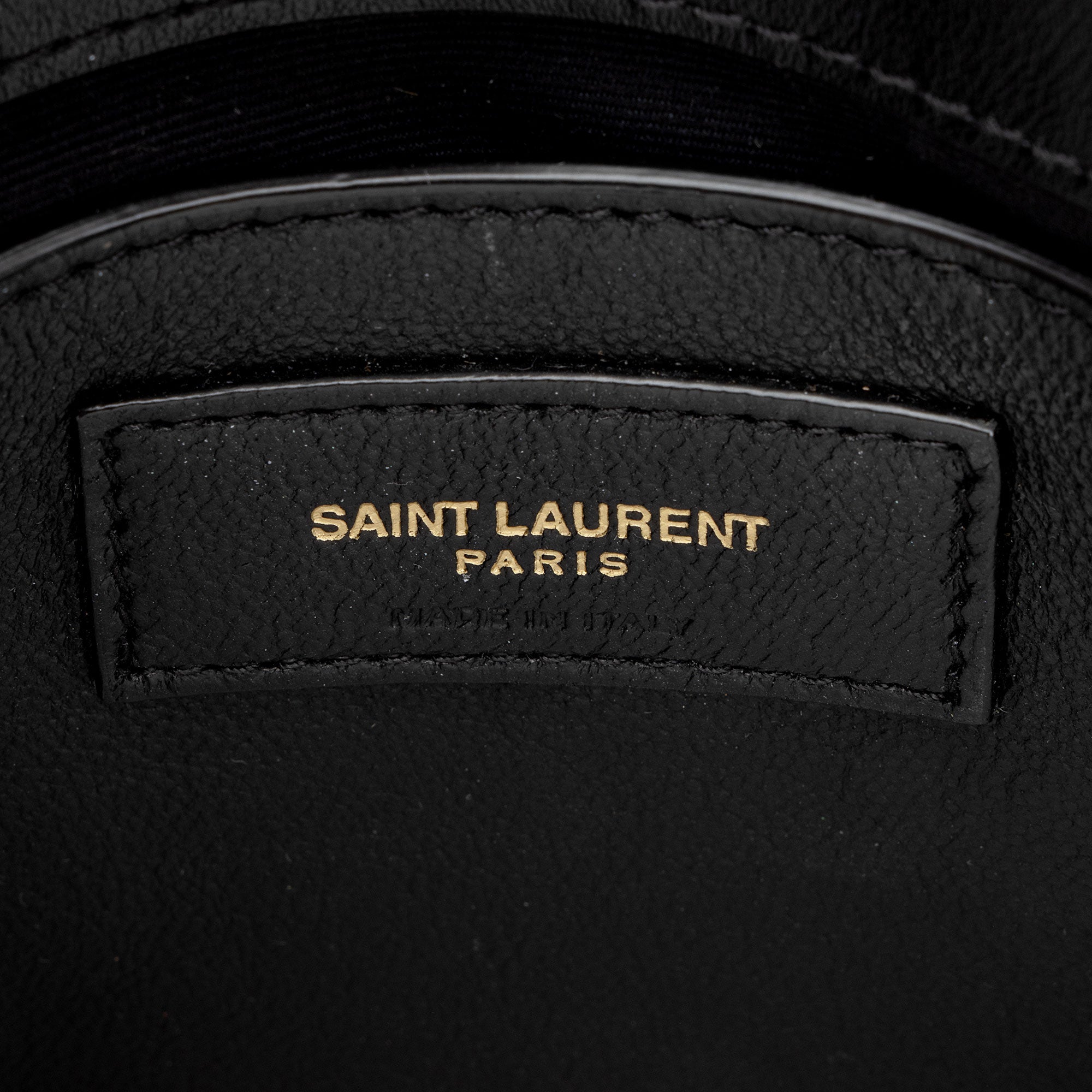 Saint Laurent Matelasse Calfskin Monogram LouLou Chain Small Crossbody Bag (SHF-8o8aXB)