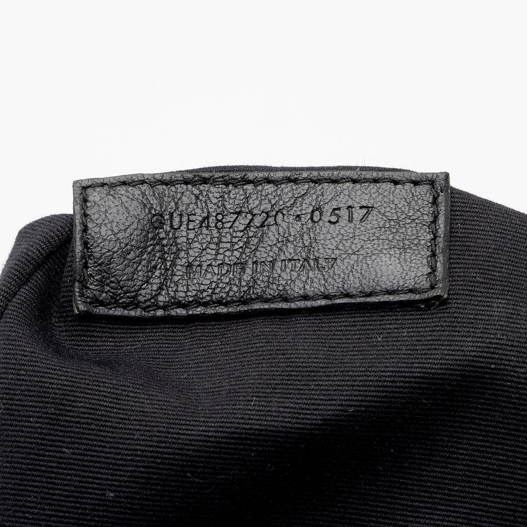 Saint Laurent Matelasse Calfskin Monogram LouLou Small Backpack (SHF-HvZDX3)