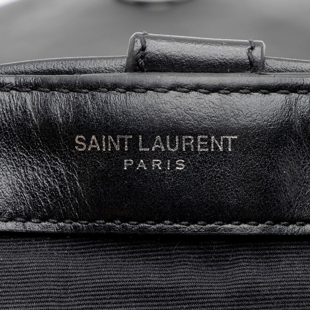 Saint Laurent Matelasse Calfskin Monogram LouLou Small Backpack (SHF-HvZDX3)