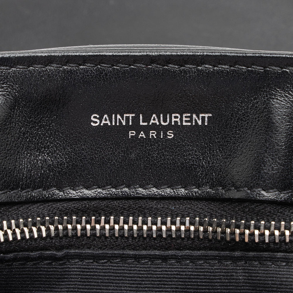 Saint Laurent Matelasse Calfskin Monogram LouLou Toy Crossbody Bag (SHF-3Lqn8O)