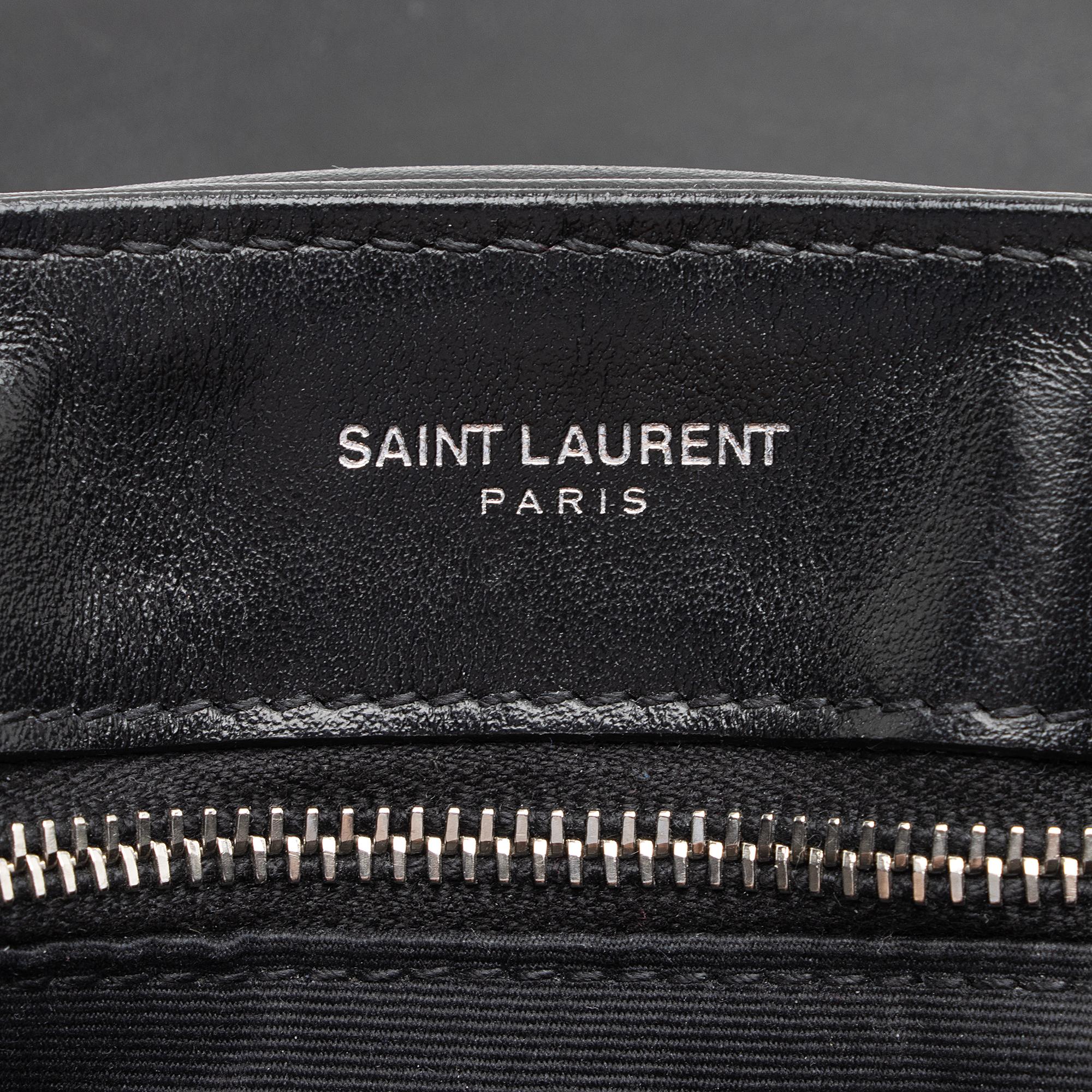 Saint Laurent Matelasse Calfskin Monogram LouLou Toy Crossbody Bag (SHF-3Lqn8O)