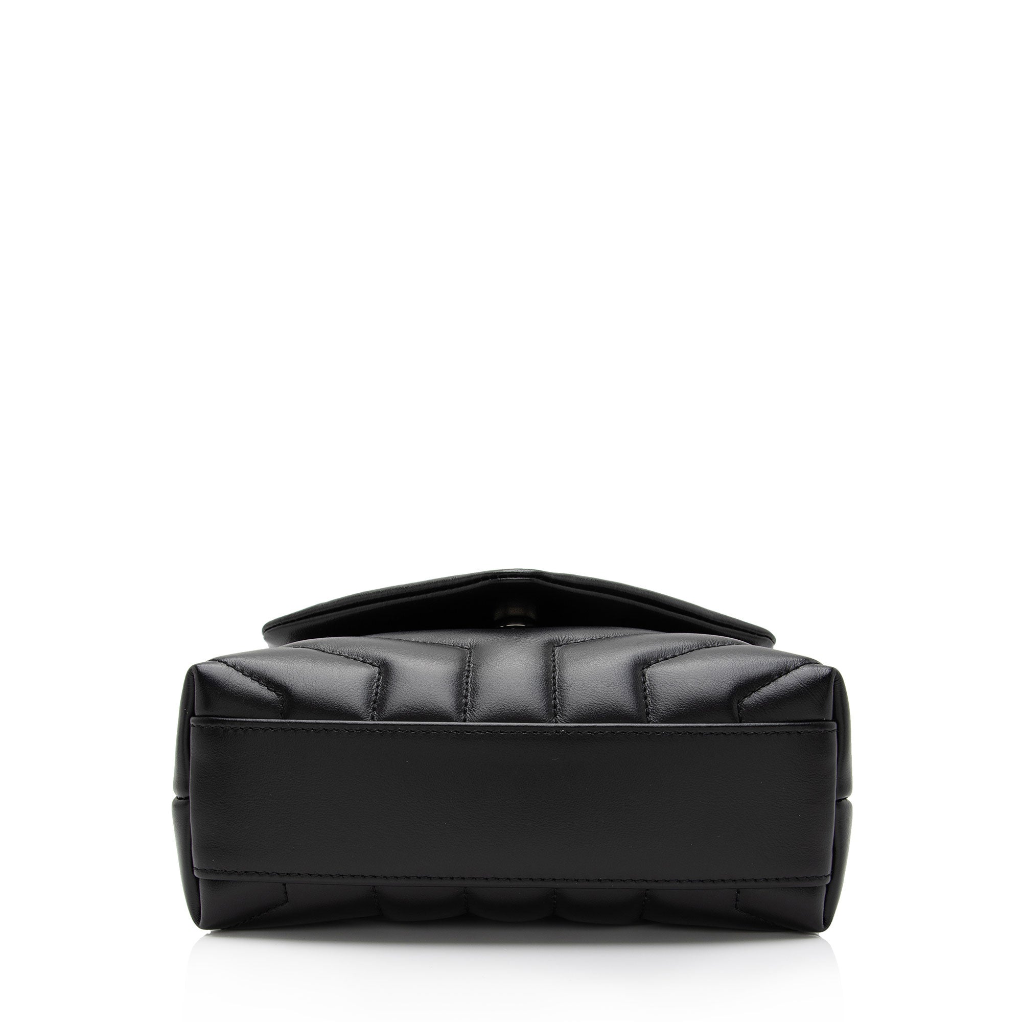 Saint Laurent Matelasse Calfskin Monogram LouLou Toy Crossbody Bag (SHF-tGwfOp)