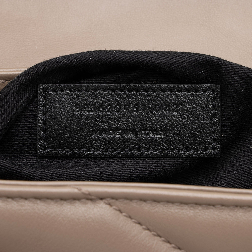 Saint Laurent Matelasse Calfskin Monogram LouLou Toy Crossbody Bag (SHF-IxNLUP)