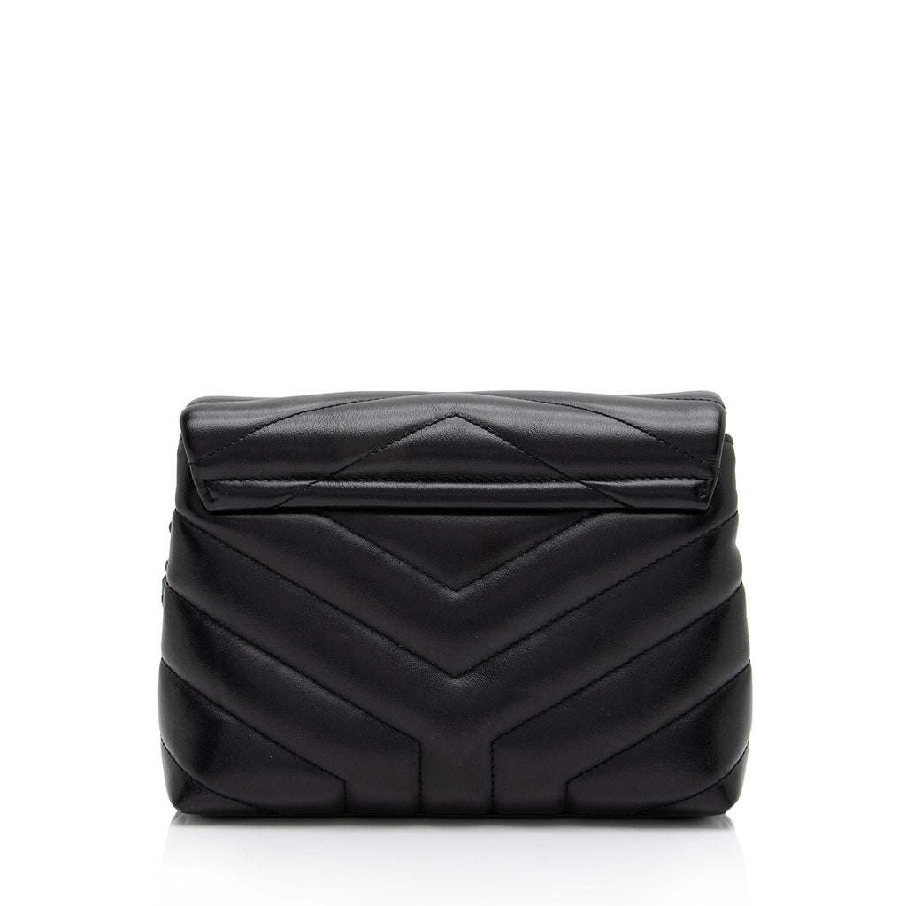 Saint Laurent Matelasse Calfskin Monogram LouLou Toy Crossbody Bag (SHF-mABiaH)