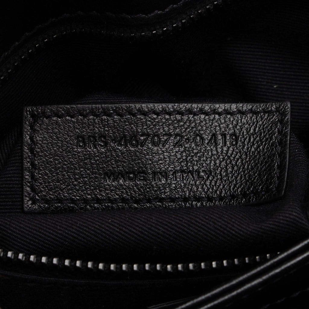 Saint Laurent Matelasse Calfskin Monogram LouLou Toy Crossbody Bag (SHF-mABiaH)