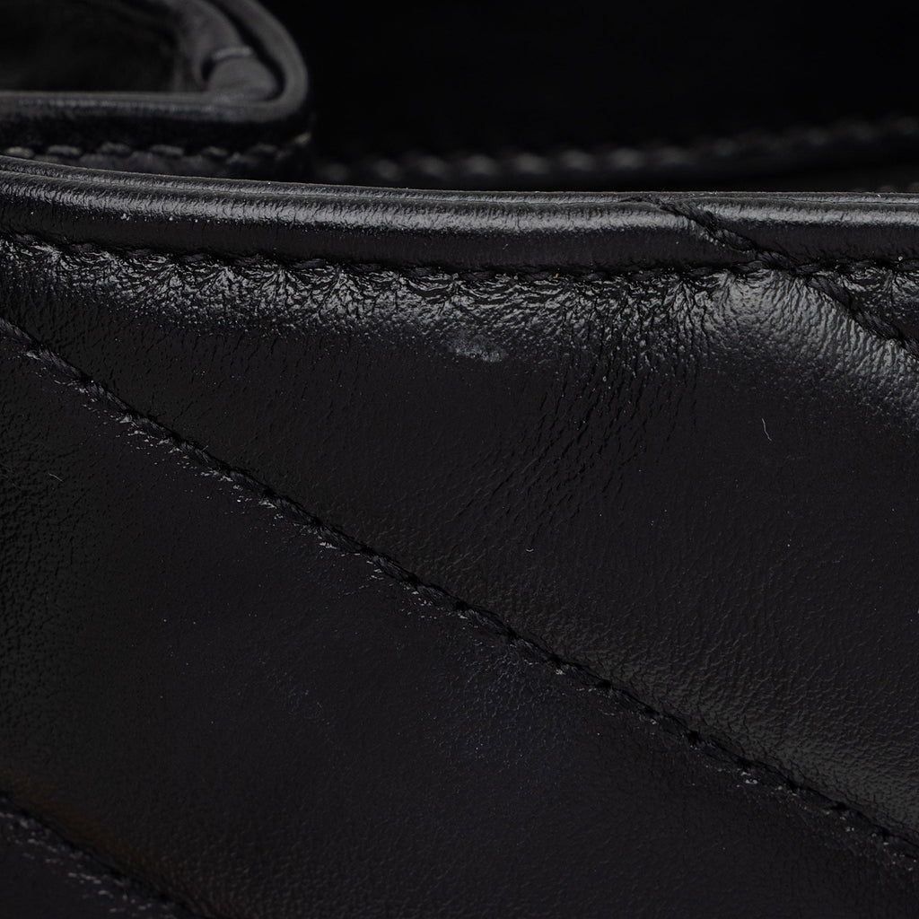 Saint Laurent Matelasse Calfskin Monogram LouLou Toy Crossbody Bag (SHF-mABiaH)