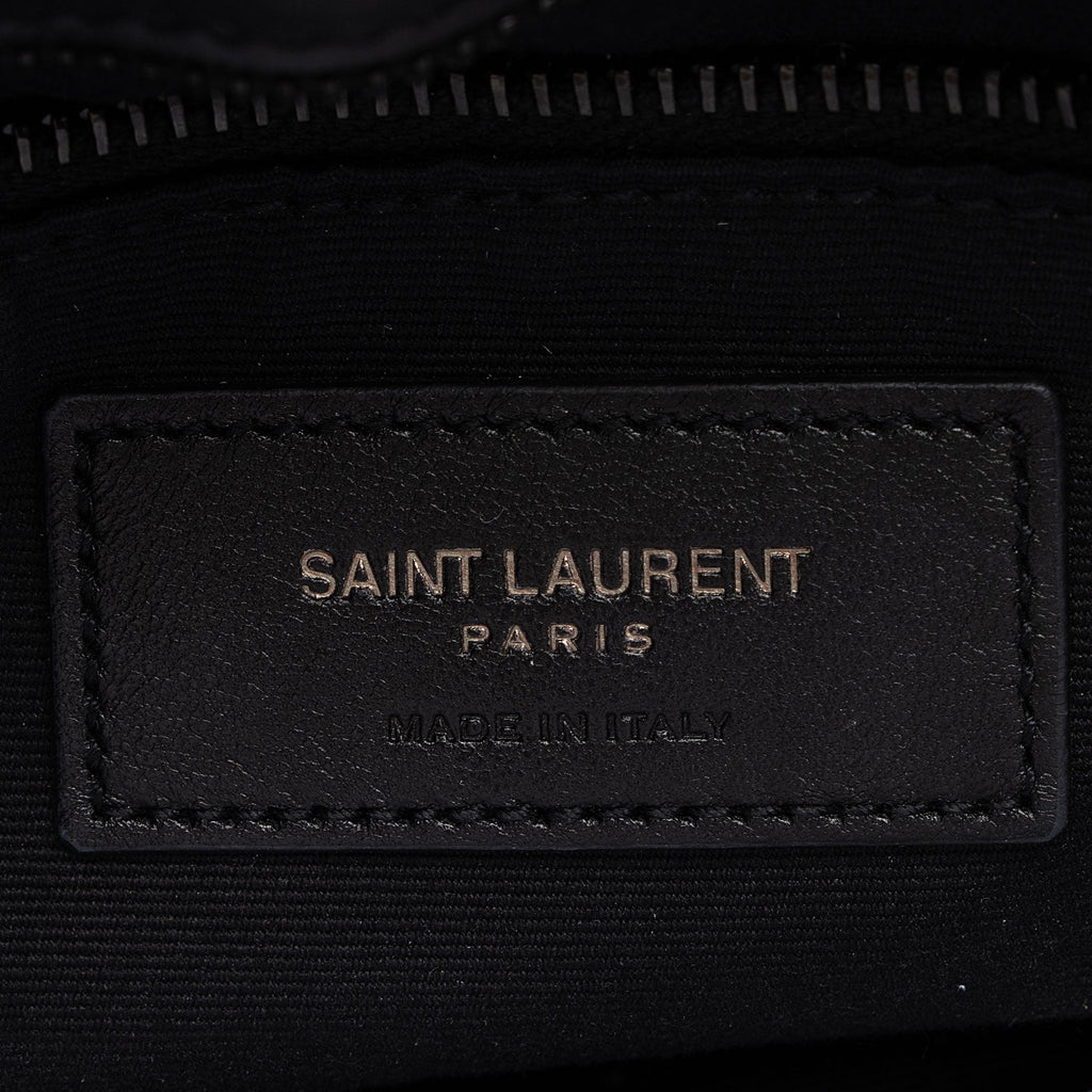 Saint Laurent Matelasse Calfskin Monogram LouLou Toy Crossbody Bag (SHF-mABiaH)