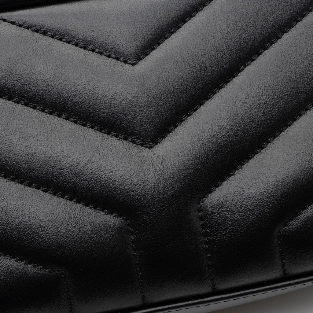 Saint Laurent Matelasse Calfskin Monogram LouLou Toy Crossbody Bag (SHF-XA7PvZ)