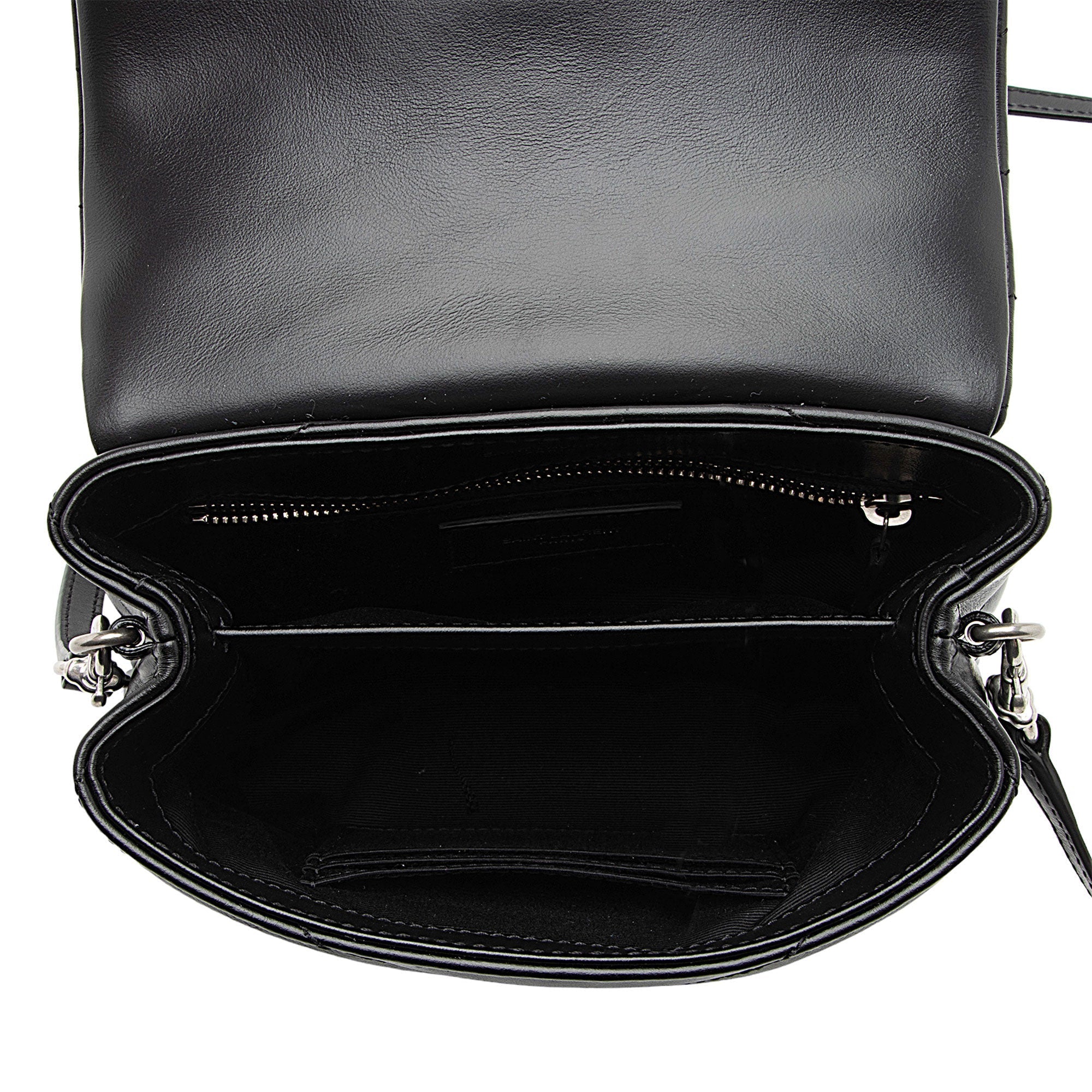 Saint Laurent Matelasse Calfskin Monogram LouLou Toy Crossbody Bag (SHF-XA7PvZ)