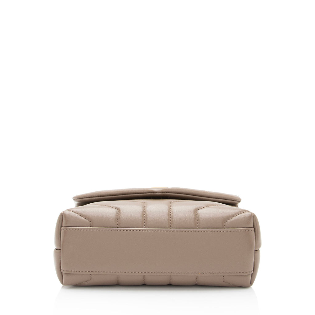 Saint Laurent Matelasse Calfskin Monogram LouLou Toy Crossbody Bag (SHF-ldIeOn)