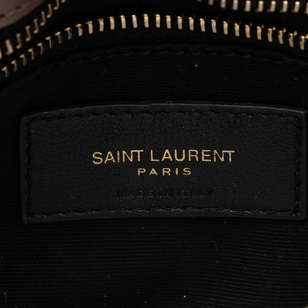 Saint Laurent Matelasse Calfskin Monogram LouLou Toy Crossbody Bag (SHF-ldIeOn)