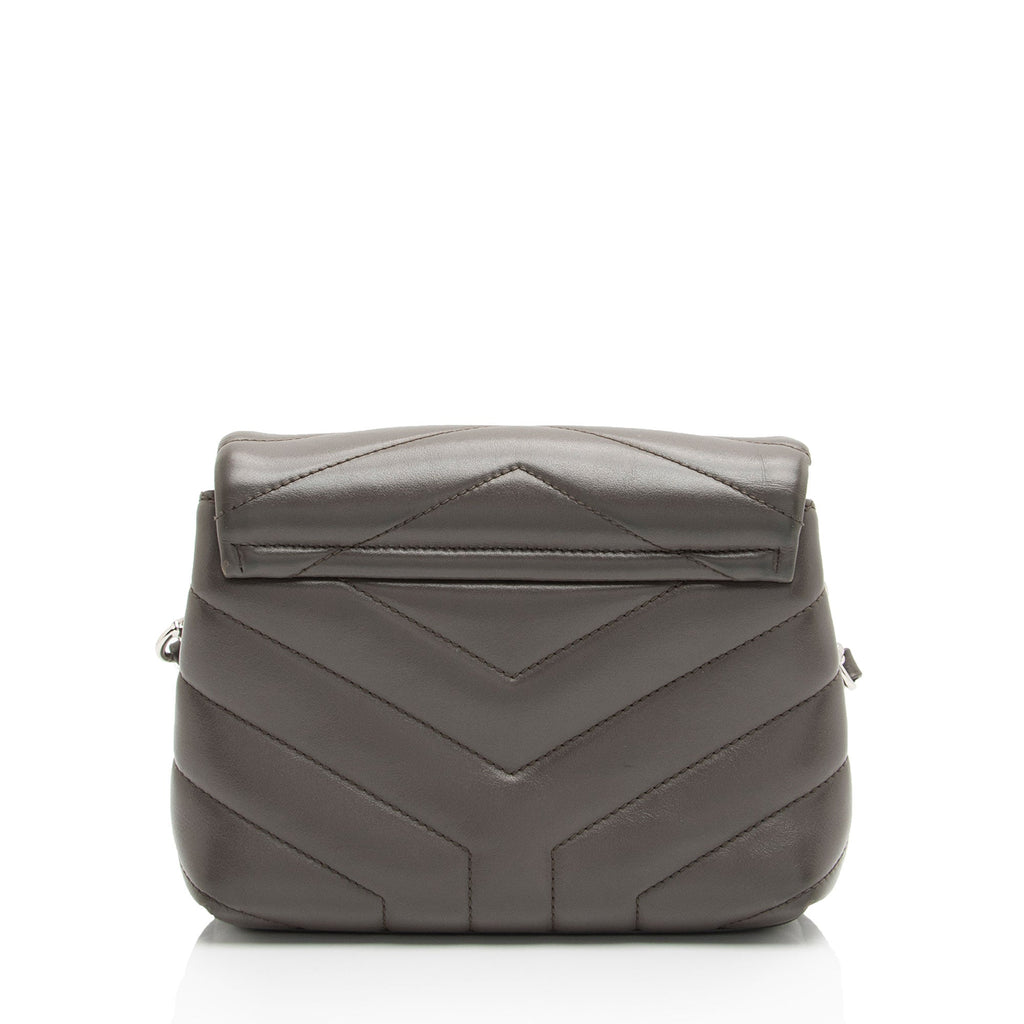 Saint Laurent Matelasse Calfskin Monogram LouLou Toy Crossbody Bag (SHF-I57Zyw)