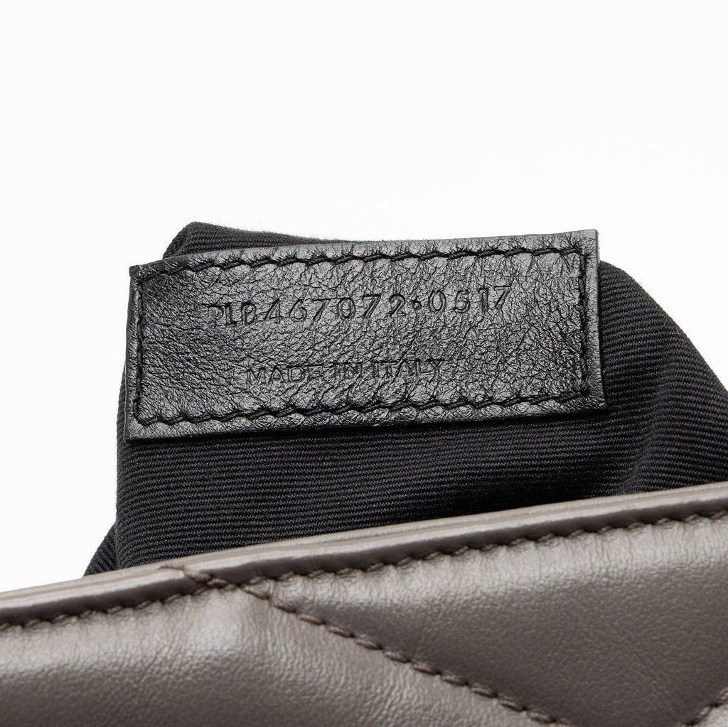 Saint Laurent Matelasse Calfskin Monogram LouLou Toy Crossbody Bag (SHF-I57Zyw)