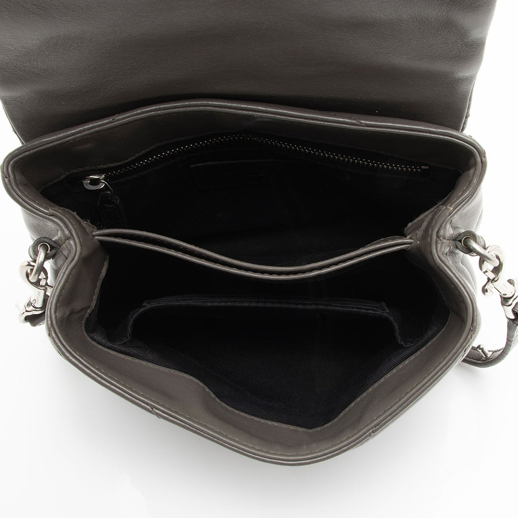 Saint Laurent Matelasse Calfskin Monogram LouLou Toy Crossbody Bag (SHF-I57Zyw)