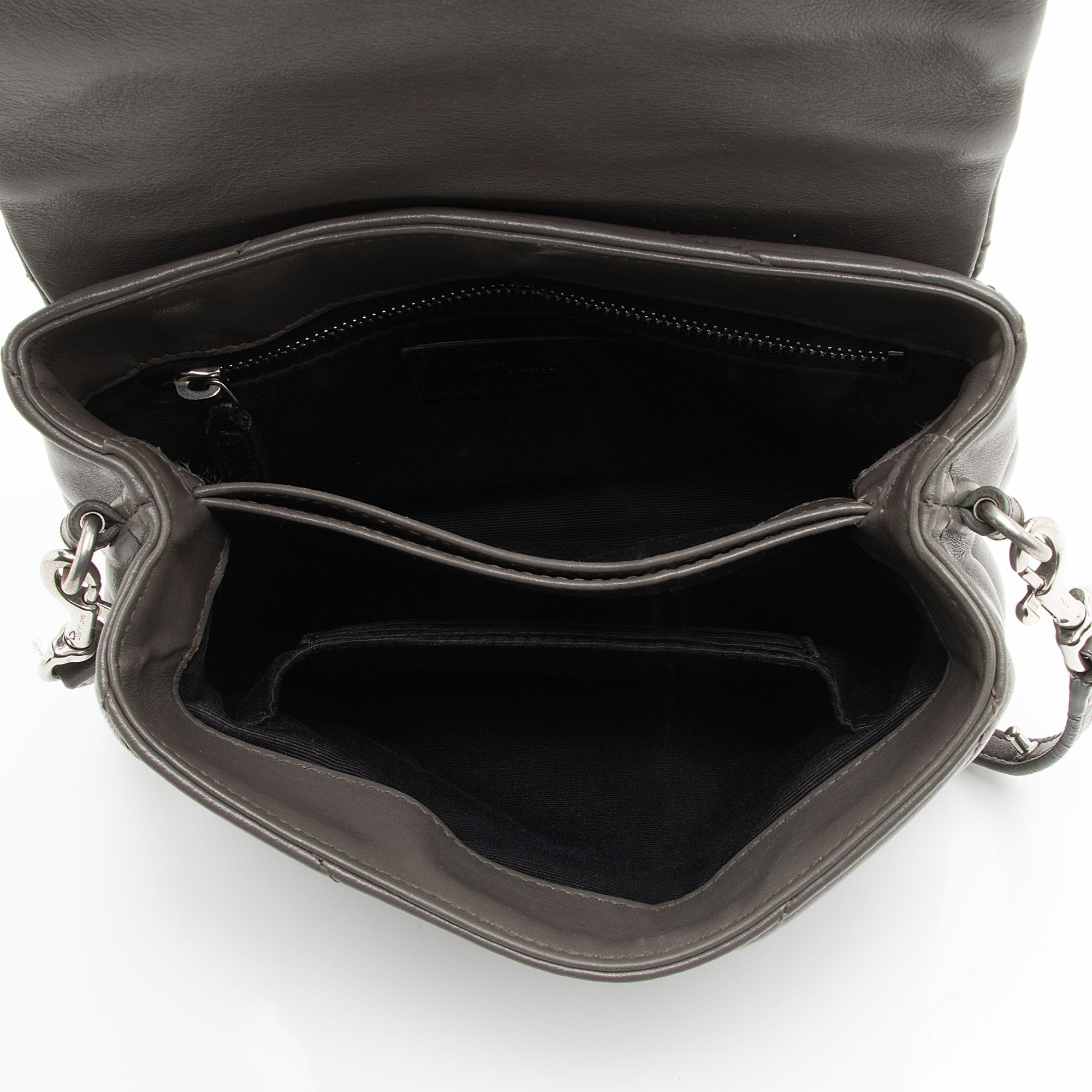 Saint Laurent Matelasse Calfskin Monogram LouLou Toy Crossbody Bag (SHF-I57Zyw)