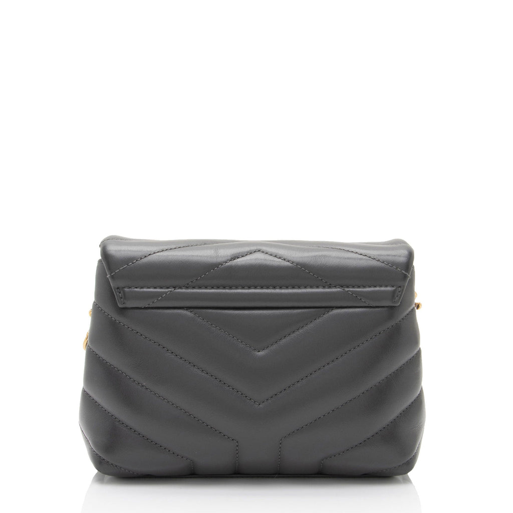 Saint Laurent Matelasse Calfskin Monogram LouLou Toy Crossbody Bag (SHF-P5Bzym)
