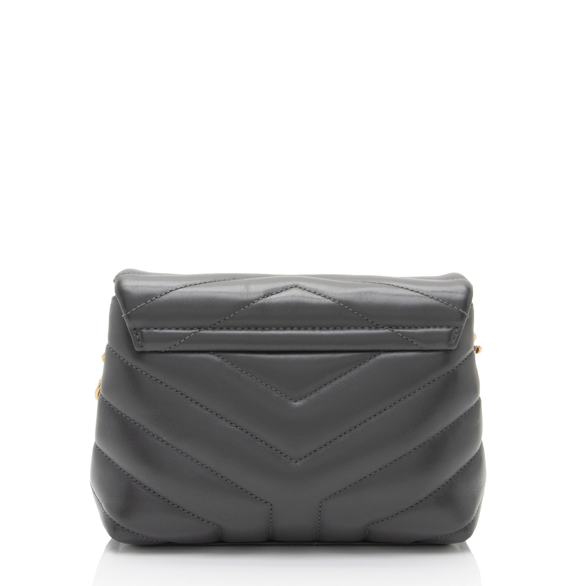 Saint Laurent Matelasse Calfskin Monogram LouLou Toy Crossbody Bag (SHF-P5Bzym)