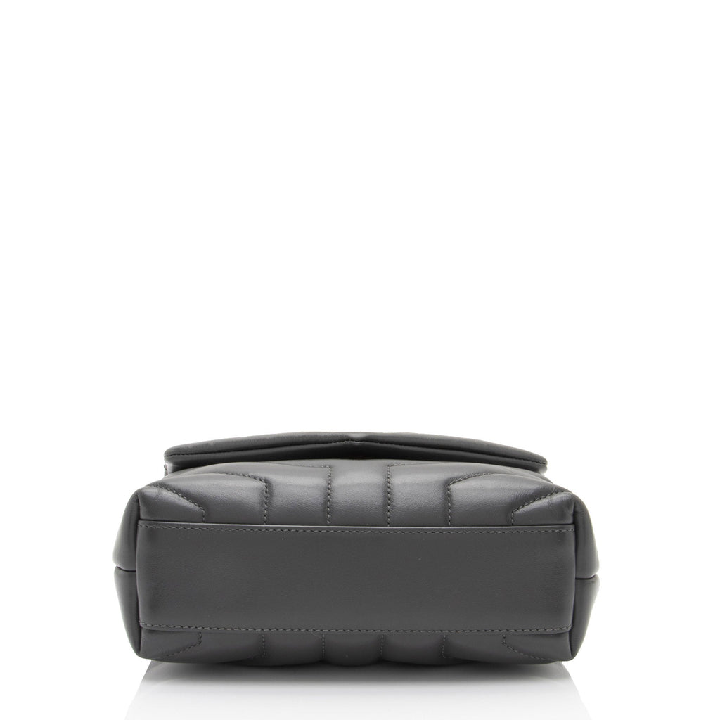 Saint Laurent Matelasse Calfskin Monogram LouLou Toy Crossbody Bag (SHF-P5Bzym)
