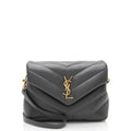 Saint Laurent Matelasse Calfskin Monogram LouLou Toy Crossbody Bag (SHF-P5Bzym)