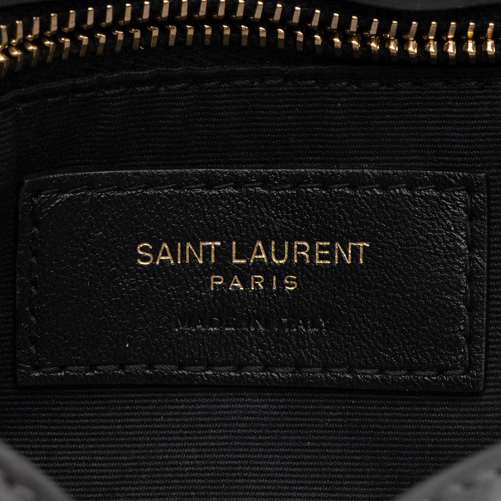 Saint Laurent Matelasse Calfskin Monogram LouLou Toy Crossbody Bag (SHF-P5Bzym)
