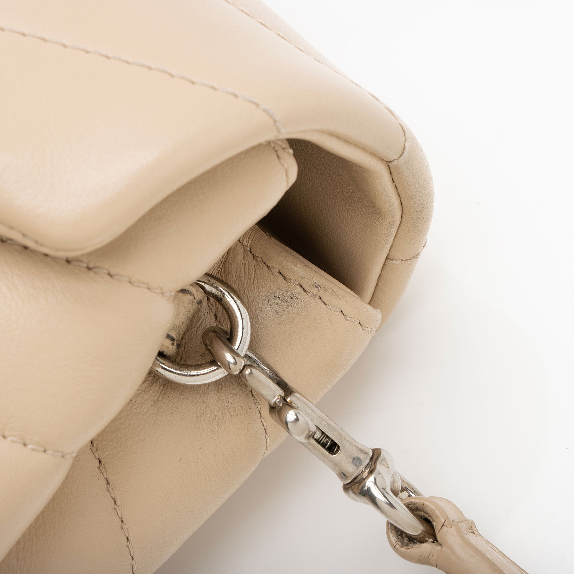 Saint Laurent Matelasse Calfskin Monogram LouLou Toy Crossbody Bag (SHF-arg7wt)