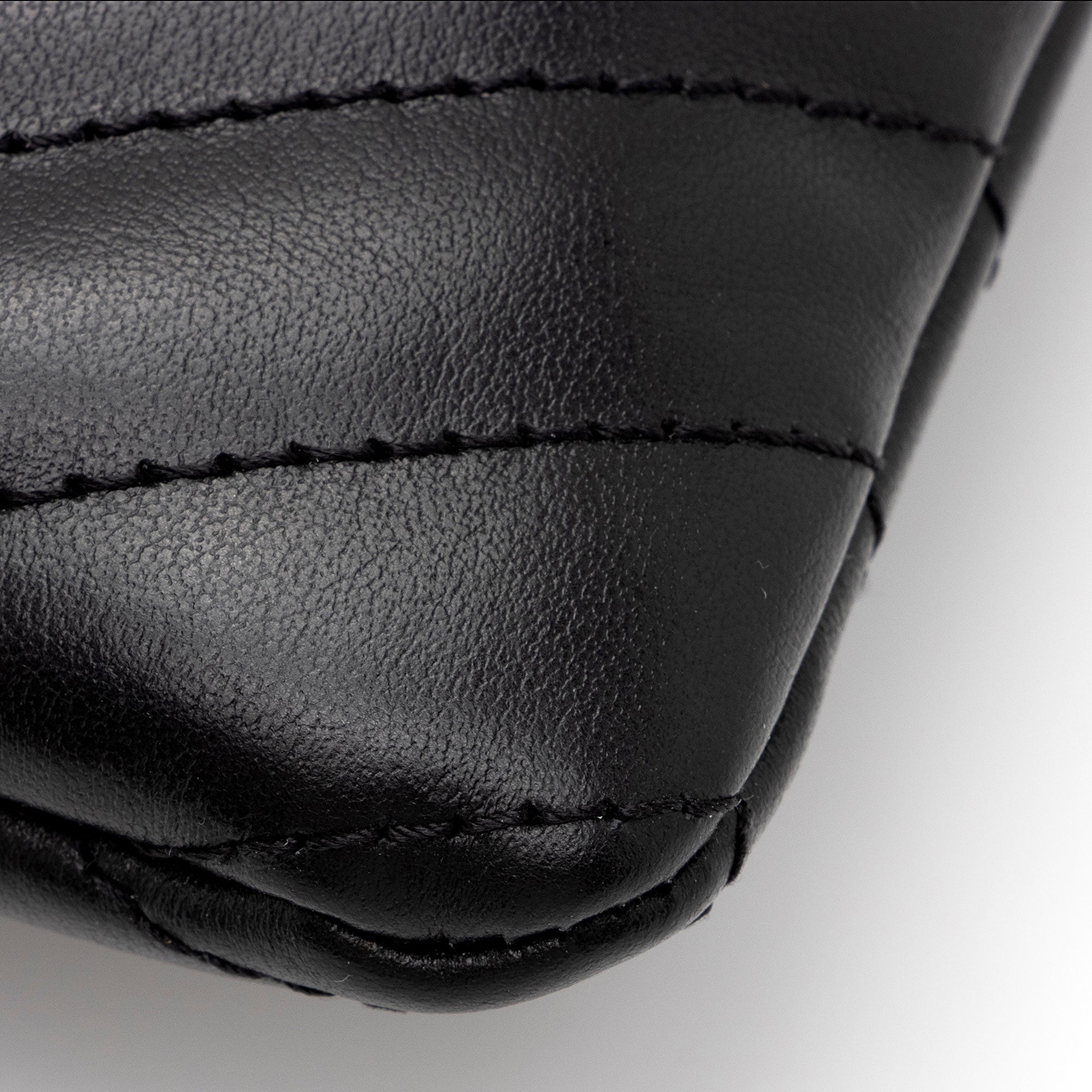 Saint Laurent Matelasse Calfskin Monogram Small Wristlet (SHF-I0dYH7)