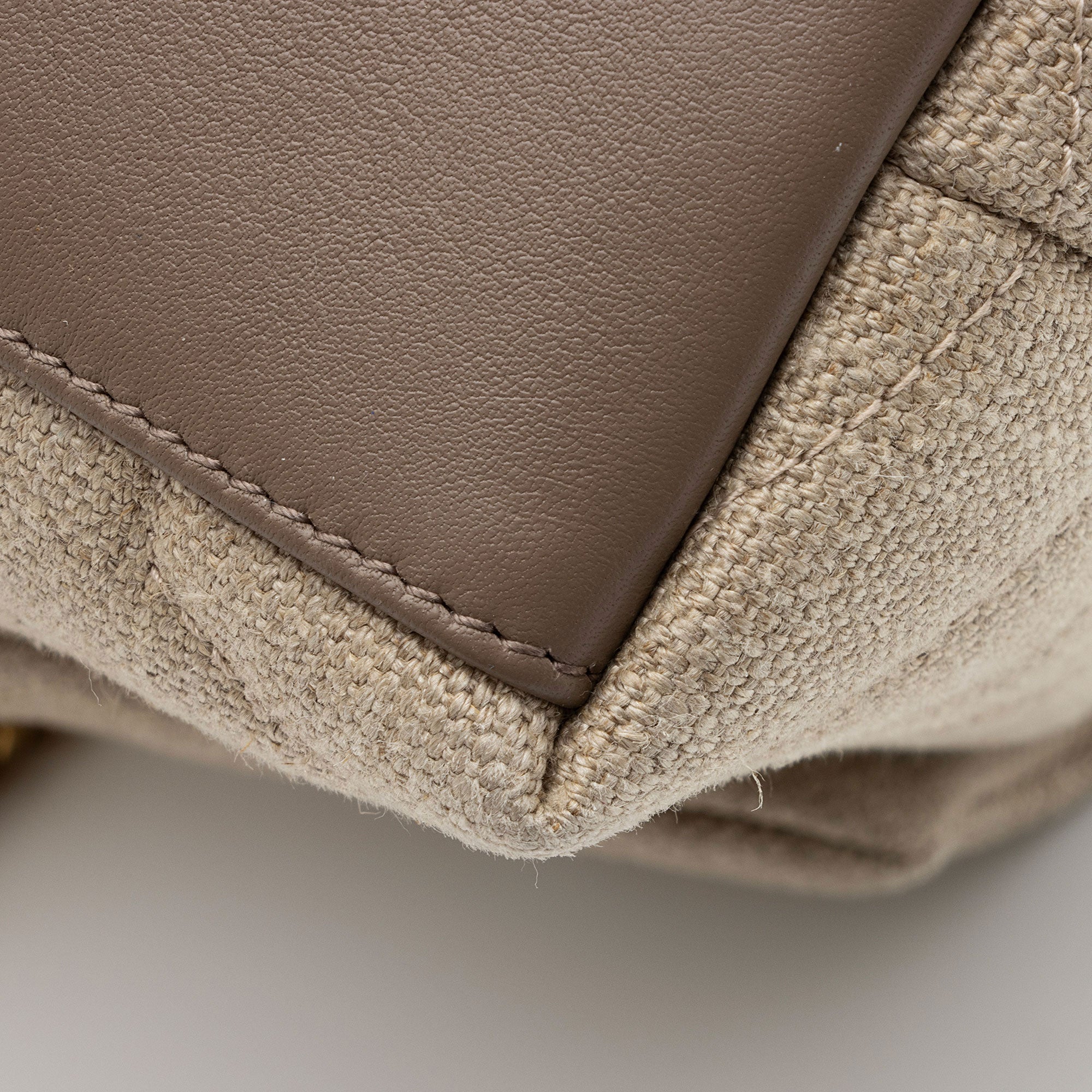 Saint Laurent Matelasse Canvas Monogram LouLou Chain Small Crossbody Bag (SHF-S2G13U)