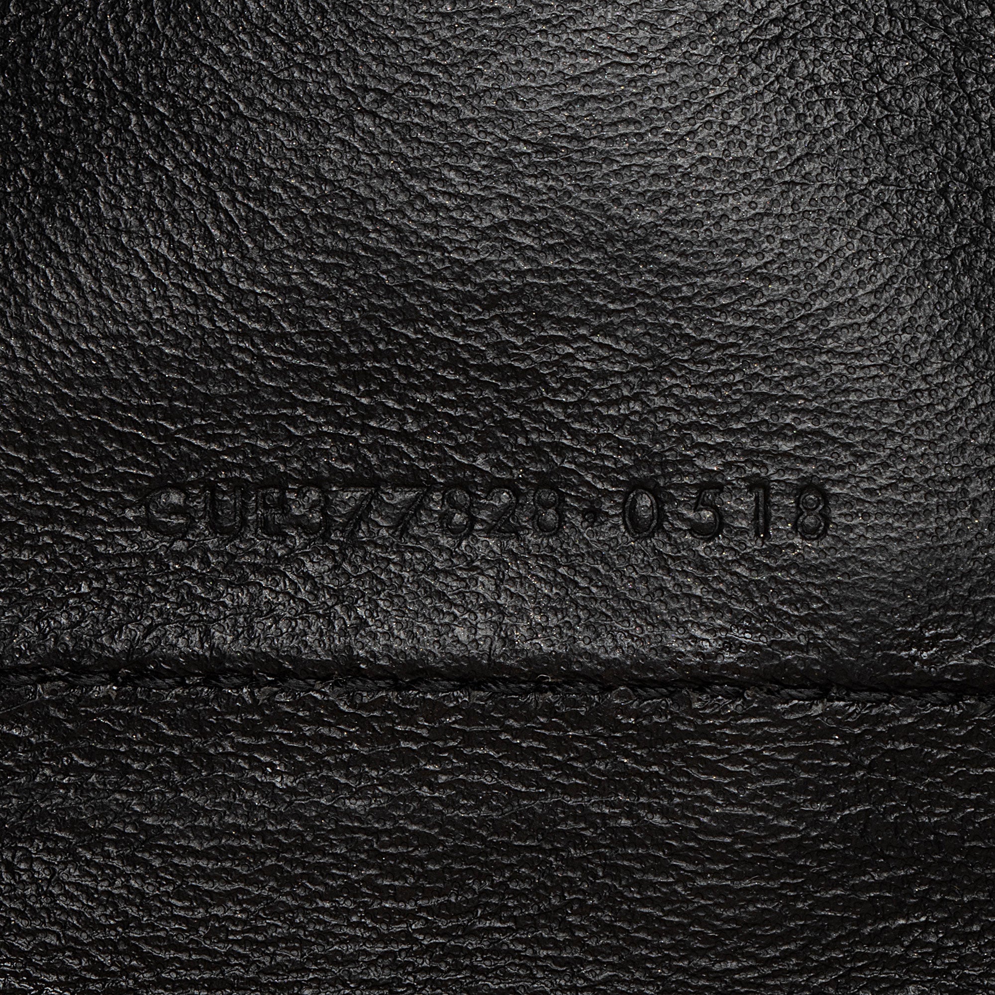 Saint Laurent Matelasse Grain de Poudre Monogram Chain Wallet (SHF-7n2Rsg)
