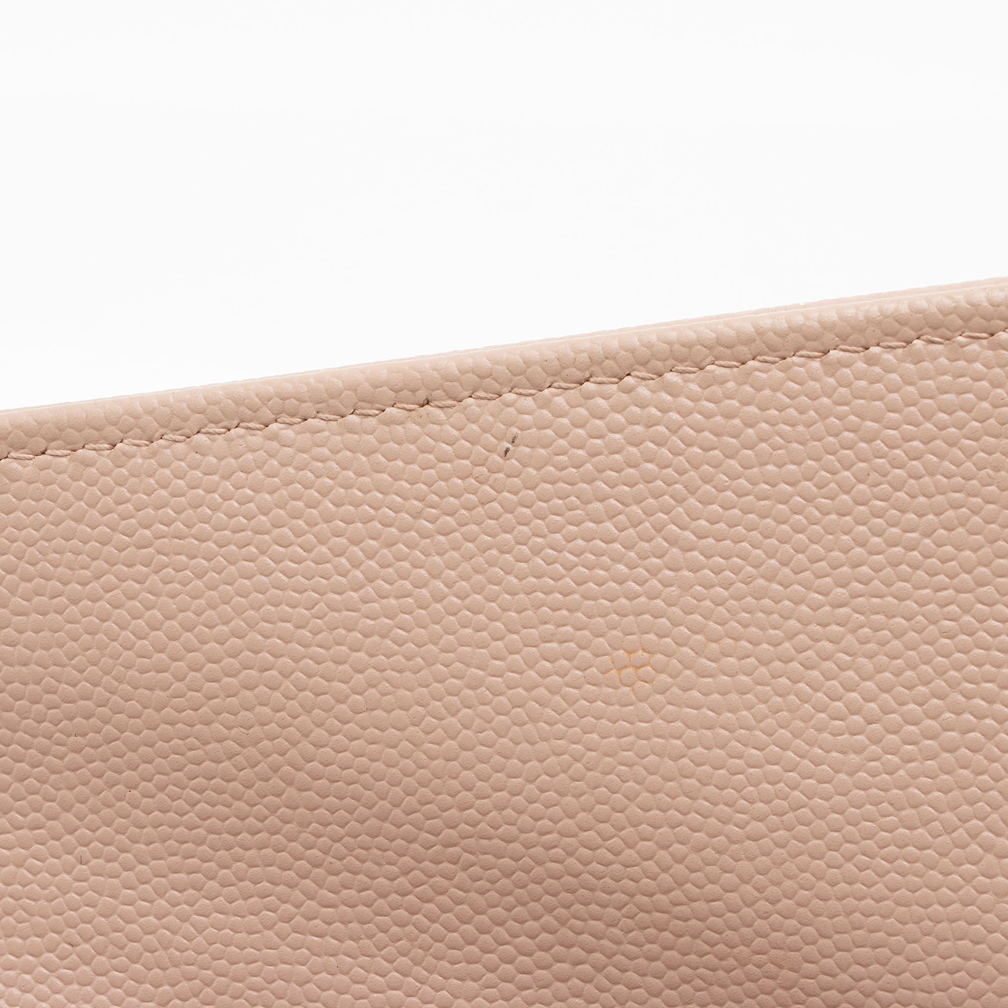 Saint Laurent Matelasse Grain de Poudre Monogram Chain Wallet (SHF-7n2Rsg)
