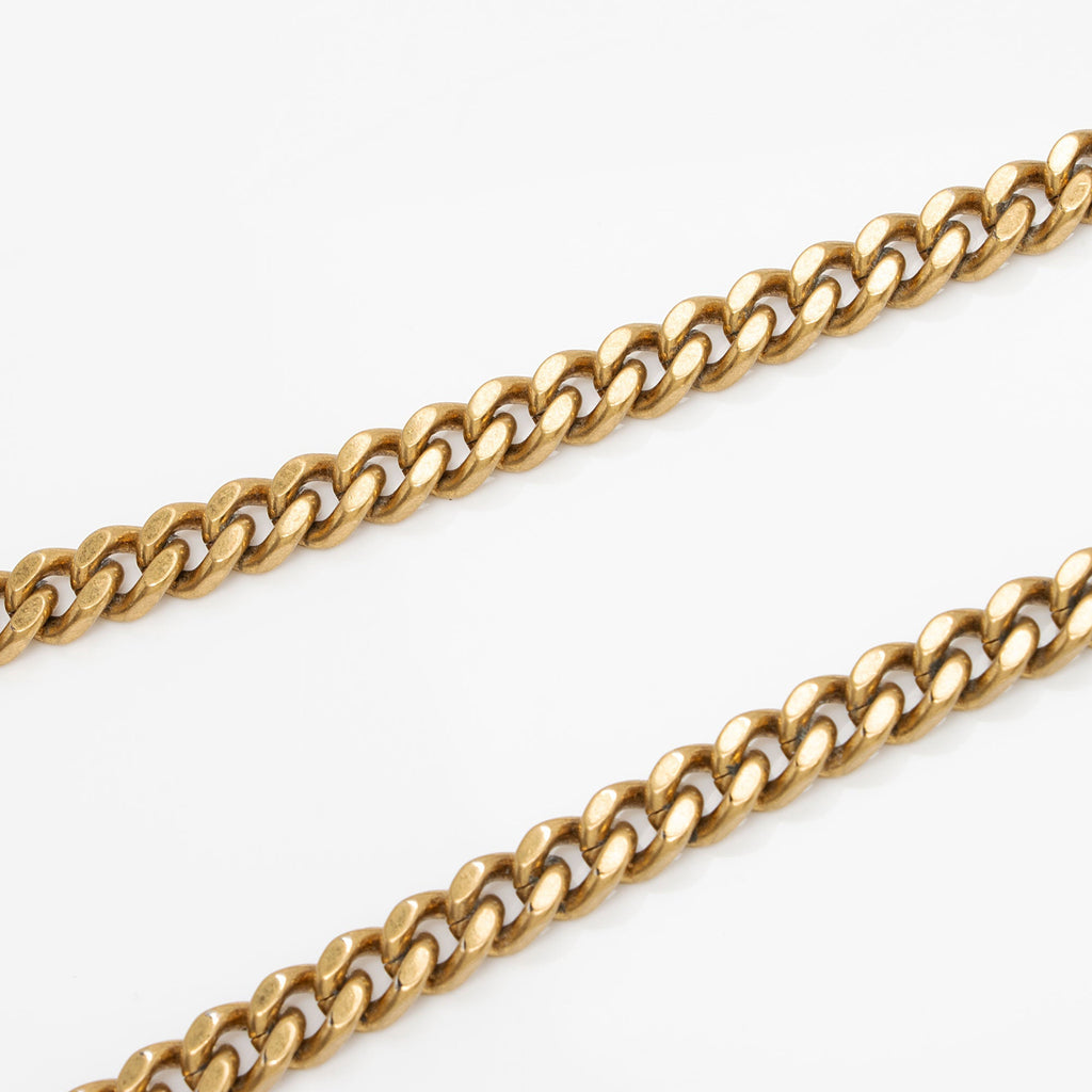 Saint Laurent Matelasse Grain de Poudre Monogram Envelope Chain Wallet (SHF-LtbB65)