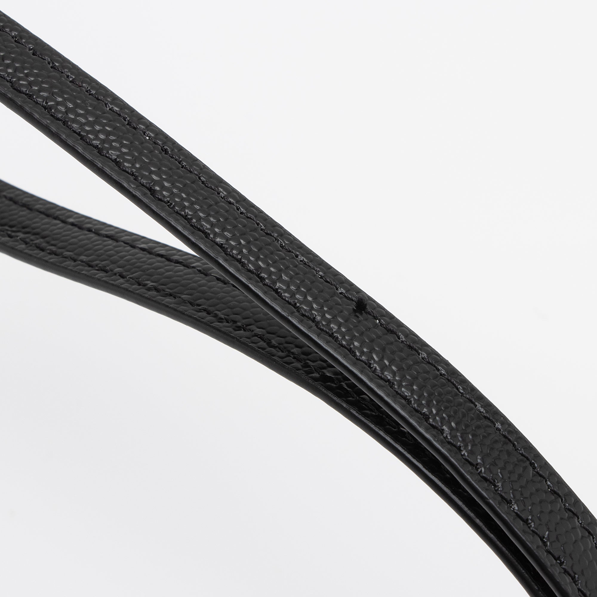 Saint Laurent Matelasse Grain de Poudre Monogram Envelope Pouch (SHF-nd3yFf)